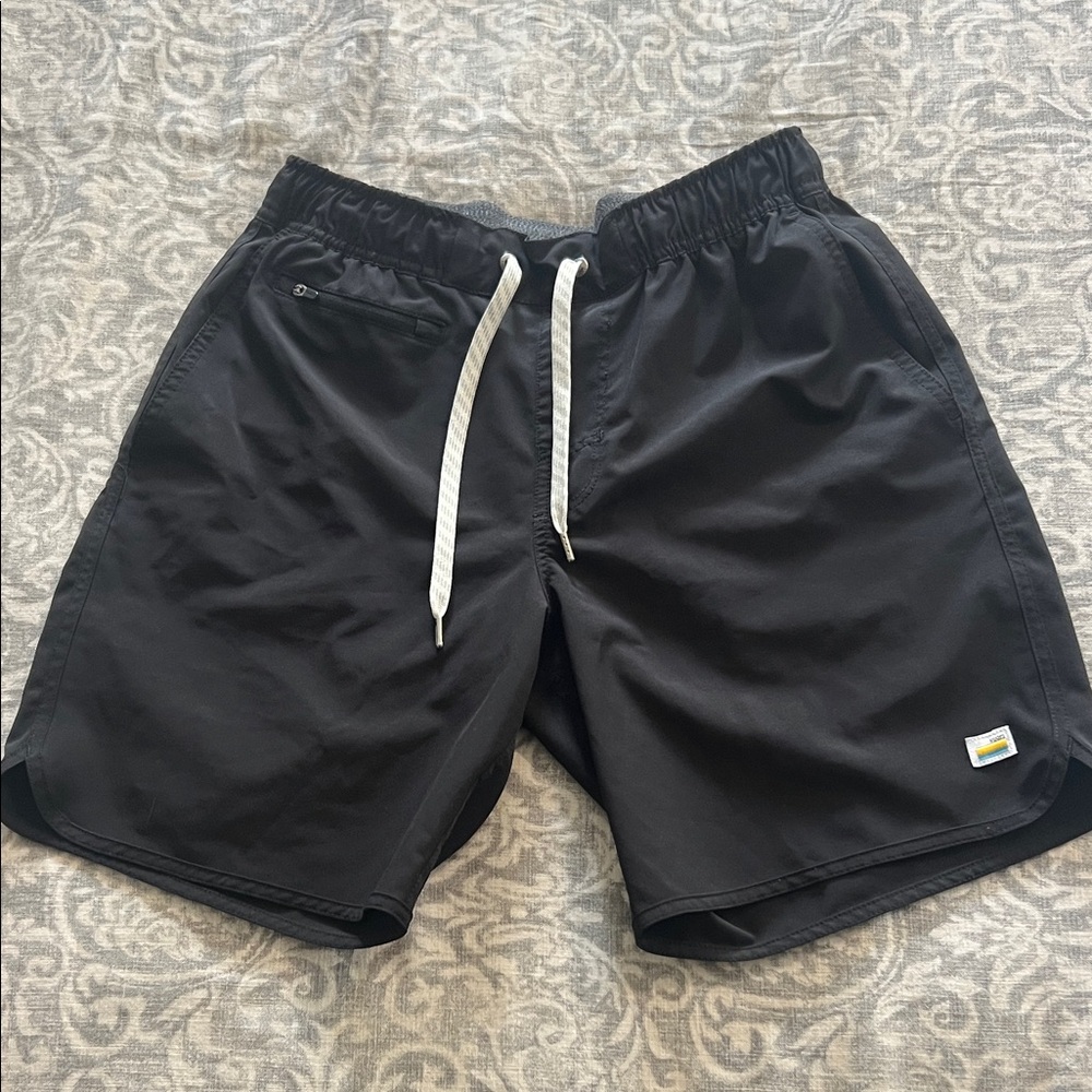 Vuori Black Athletic Shorts